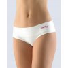 GINA Dámske francúzske nohavičky Bamboo Cotton s elastickým pásom | 04019P - biela višňová, M/L