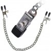 Two nipple clips with screw clamps