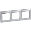 Legrand 770353 VALENA RÁMIK TROJNÁSOBNÝ HLINÍK/STRIEBORNÁ HORIZONTÁLNY + predĺžená záruka na 3 roky