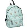 Predškolský ruksak jednokomorový Bambi Vadobag pre chlapcov, dievčatá, zelený