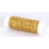 Bullion Efektný drôt zlatý dĺžka cca 45 m hrúbka 0,3 mm