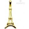 Adanito BRP0930G Zlatý prívesok Eiffelova veža