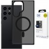 Čierne puzdro s MagSafe pre Samsung Galaxy S24 Ultra - 3mk Hardy Hazy Mag Case