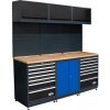 BGS 80100 | Systém nástenných jednotiek | štartovací balíček | drevo | 3 moduly