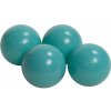 MeowBaby® plastové loptičky do suchého bazéna 7cm, 25ks - tyrkysové