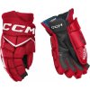 CCM Jetspeed FT8 Pro JR juniorské rukavice - červená-bílá, Junior, 11