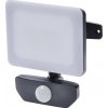 Solight WM-10WS-Q LED reflektor Quick 10W, 850lm, 4000K, IP44, čierny, so senzorom
