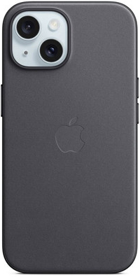 Apple iPhone 15 FineWoven Case with MagSafe - čierne MT393ZM/A