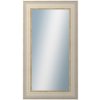 DANTIK - Zrkadlo v rámu, rozmer s rámom 50x90 cm z lišty GREECE biela (2639)