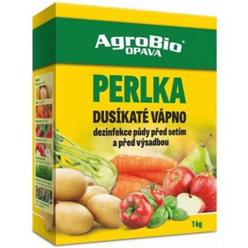 AgroBio Perlka dusíkaté vápno na dezinfekciu pôdy pred sejbou a pred výsadbou 1 kg