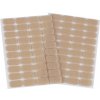 Suchý zips samolepiaci obdľžnik 15x25 mm - 1 kar. 3 béžová