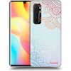 Picasee silikónový prehľadný obal pre Xiaomi Mi Note 10 Lite - Kvetinový vzor