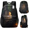 Made in China Detský / študentský batoh s potlačou celého obvodu motív Minecraft 3
