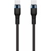 Setty USB-C - USB-C kábel 1m 3A KSC-C-131 čierny