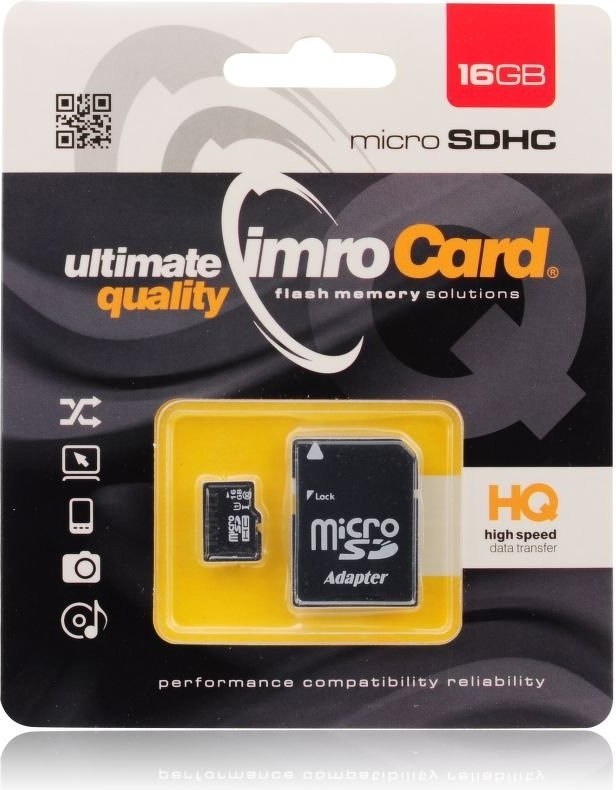 Imro microSD class 10 16GB MPK-0044-IMR-16GBXX