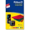 Farebné papiere Pelikan transparentné 10 listov