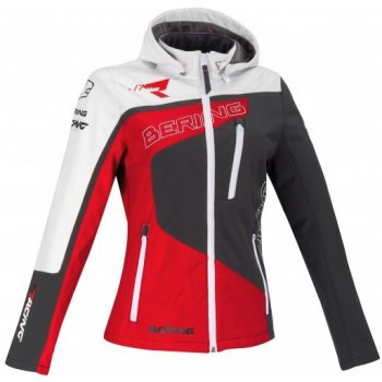 Bering SOFTSHELL RACING Lady bielo-sivo-červená