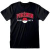Nintendo Pokemon tričko Since 96 unisex HE711 čierne