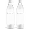 Sodastream Sada fliaš Fuse White 2 x 1 L vhodné do umývačky na riad