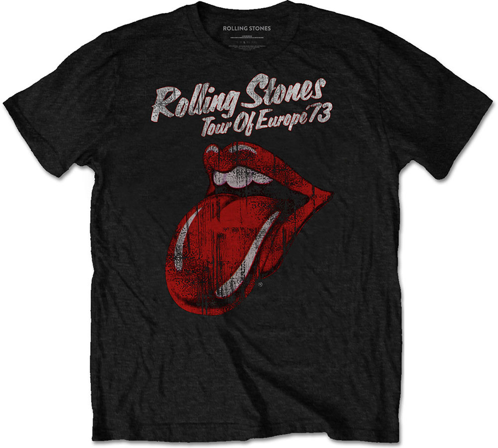 The Rolling Stones tričko 73 Tour čierne