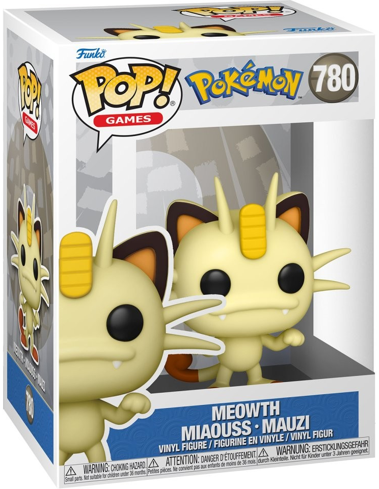 Funko POP! 780 Games Pokémon - Meowth