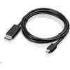 LENOVO adaptér Mini-DisplayPort to DisplayPort Monitor Cable - přenos signálu přes miniDP na DisplayPort 0B47091 Lenovo