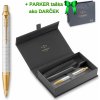 Parker 1502/3293643 IM Premium Pearl GT guľôčkové pero darčeková súprava s puzdrom