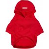 Mikina pre psa s kapucňou, červená, veľkosť L