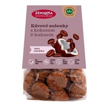 Biopekárna Zemanka BIO Kávové sušienky s kokosom 100 g