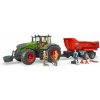Bruder 4041 Traktor Fendt 1050 Vario s mechanikom a dielenským náradím 1:16