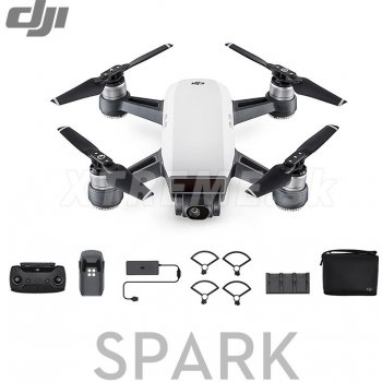 DJI Spark Fly More Combo - Alpine White - DJIS0200C od 645,76 € - Heureka.sk