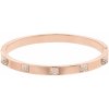 Swarovski Trblietavý bronzový náramok so Swarovski kryštálmi Tactic 5184528 L (6,2 x 5,6 cm)