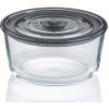 Dóza na potraviny skladovacie Aurelia sklo 19 x 9 cm, 1,22 l KL-12641