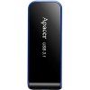 Apacer USB flash disk, USB 3.0, 64GB, AH356, čierny, AP64GAH356B-1, USB A, s výsuvným konektorom