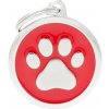 My Family gravírovateľný prívesok Big Circle Paw 3,93 x 3,17 cm