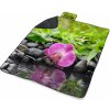 Sablio Plážová deka Růžová orchidea 200x140