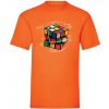 Rubiková kocka 3 Pánske XL Orange