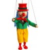Drevená marioneta Vodník, 20 cm