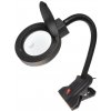 YH 239 90 mm 3D-10D zväčšovacia lampa s ohnutou sponou rámu