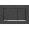Geberit Omega30 Ovládacie tlačidlo, čierny mat/chróm 115.080.14.1