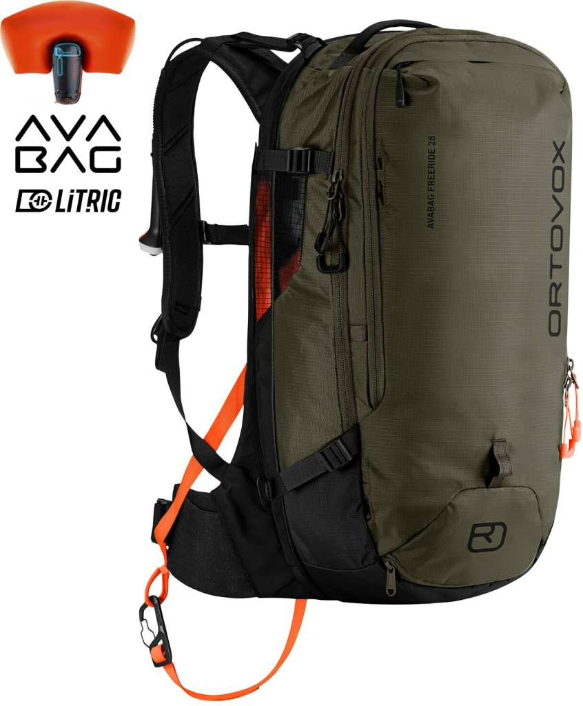 Ortovox Avabag Litric Freeride 28l Dark Wild Herbs