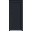 Solid Elements Vedľajšie vchodové dvere Premium Simple, 80 L, rozmer vr. zárubne: 880 × 1980 mm, plast, ľavé, antracit/biele, plné