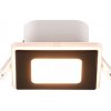 TRIO 653410132 NIMBUS zápustné svietidlo SMD LED 85x85mm 5W/450lm 3000K IP44 čierna matná