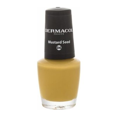 Dermacol Nail Polish Mini Autumn Limited Edition lak na nehty 5 ml odstín 06 Mustard Seed