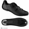 FORCE Road Warrior Carbon tretry, čierna EU 40