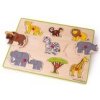 Bigjigs Toys Vkladacie puzzle safari