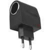 Napäťový adaptér 230 V / 12 V so zásuvkou pre zapaľovač 2,1 A.