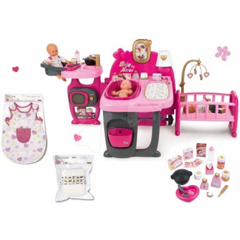 Smoby Set domček pre bábiku Baby Nurse Doll's Play Center a bábika Baby  Nurse 32 cm od 99,99 € - Heureka.sk