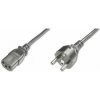 Digitus Napájecí kabel, CEE 7/7 (Typ-F) - C13 M / F, 1,2 m, H05VVF3G 0,75qmm, bl