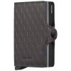 Dvojité púzdro na karty SECRID Twinwallet Optical Grey Yellow šedé